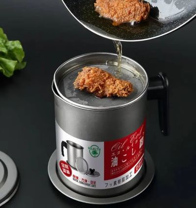 stainless steel oil storage container