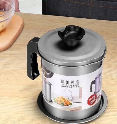 stainless steel oil storage container