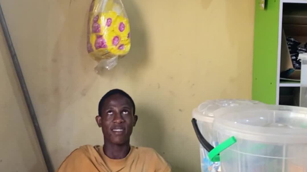 Nurse maam ebere with mad boy